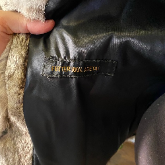 Vintage Rabbit Fur Coat | Ethically Sourced Vintage Fur Coat - Picture 13 of 14